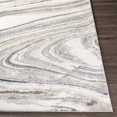 Nillumbik Gray Marble Design Rug - Ornate Home