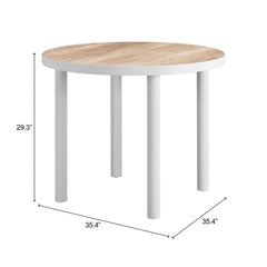 Nimara Natural Dining Table - Ornate Home