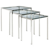 Nimble Silver Nesting Table - Ornate Home