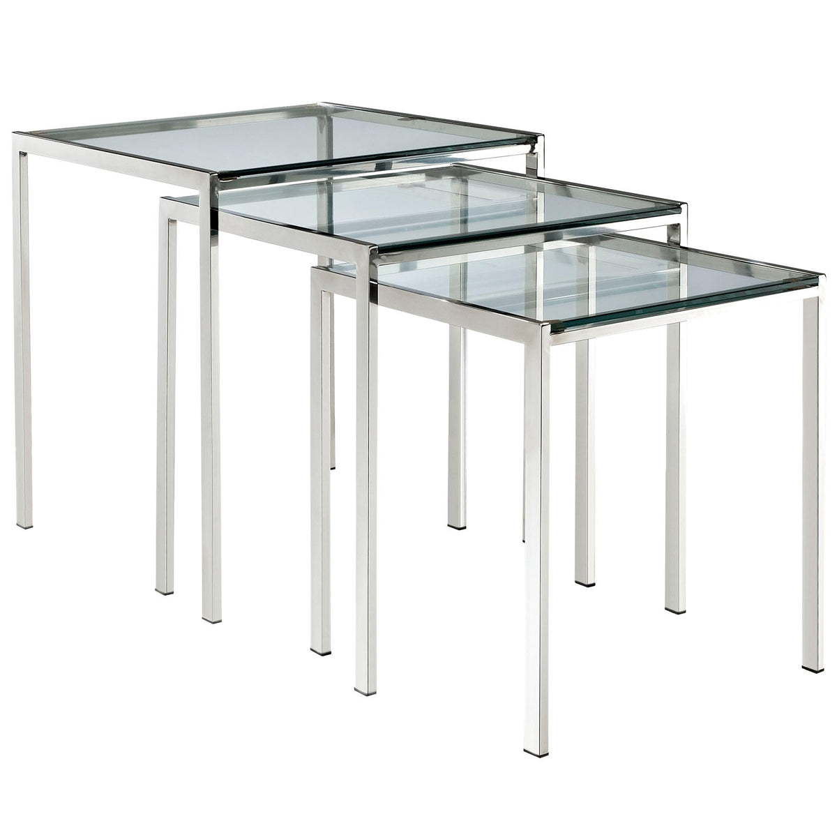 Nimble Silver Nesting Table - Ornate Home