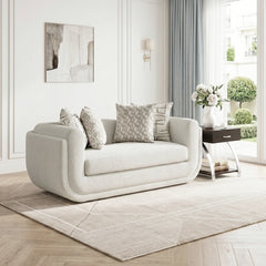 Nimbus Beige Loveseat - Ornate Home