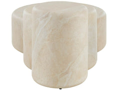 Nimbus Faux Travertine Nesting Tables - Ornate Home