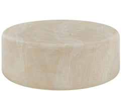 Nimbus Faux Travertine Nesting Tables - Ornate Home