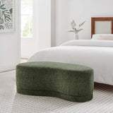 Nimbus Sage 48" Upholstered Ottoman Bench - Ornate Home