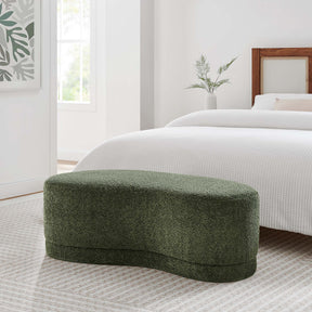 Nimbus Sage 48" Upholstered Ottoman Bench - Ornate Home