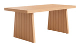 Nimone Natural Dining Table - Ornate Home