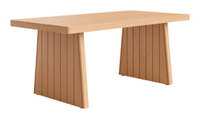 Nimone Natural Dining Table - Ornate Home