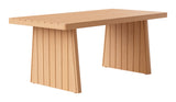 Nimone Natural Dining Table - Ornate Home