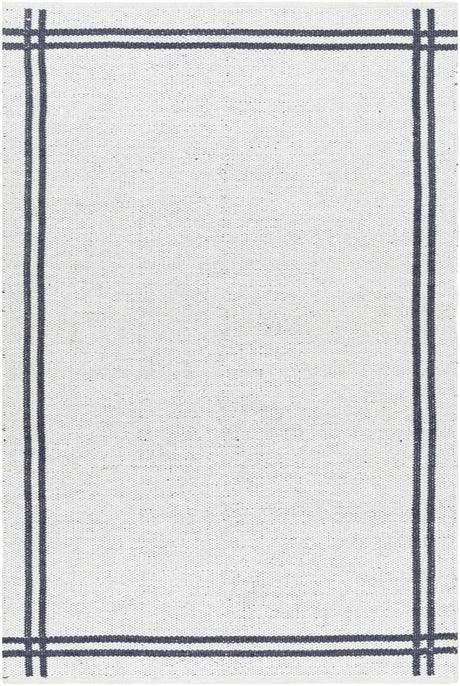 Nimue Bordered Wool Rug - Ornate Home