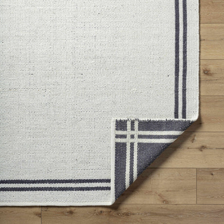 Nimue Bordered Wool Rug - Ornate Home