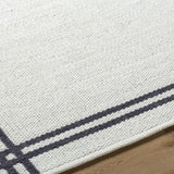 Nimue Bordered Wool Rug - Ornate Home