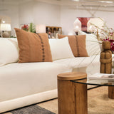 Nimue Taupe Pillow - Ornate Home