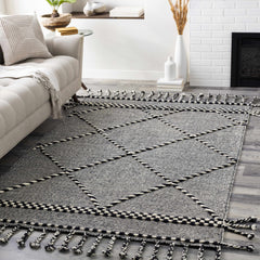 Ninderry Wool Area Rug - Clearance - Ornate Home
