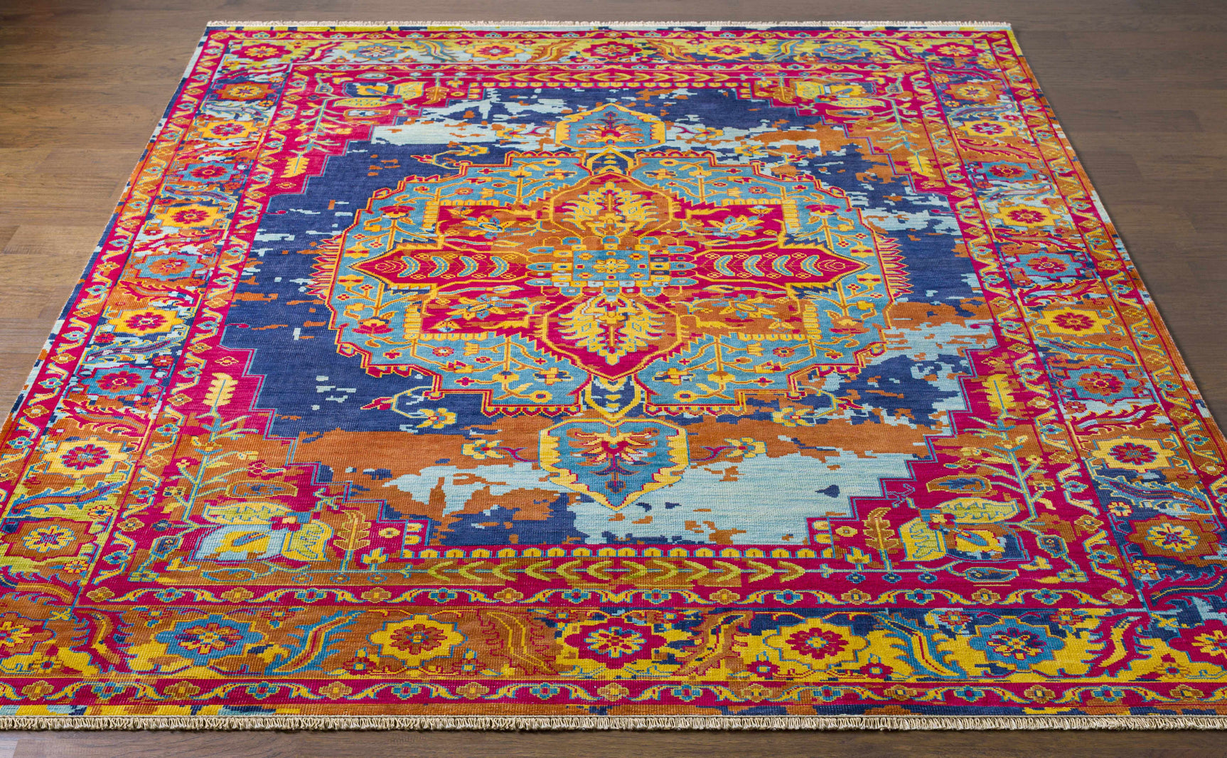 Ninepoints Premium Handmade Wool Rug - Clearance - Ornate Home