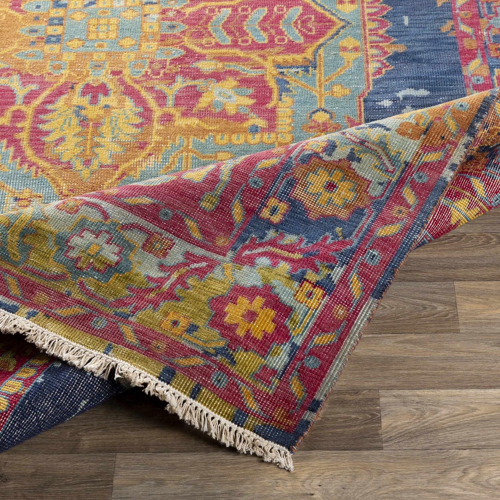 Ninepoints Premium Handmade Wool Rug - Clearance - Ornate Home