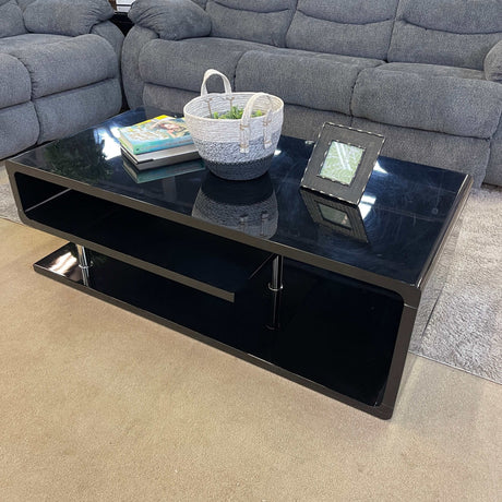 Ninove Black Coffee Table - Ornate Home