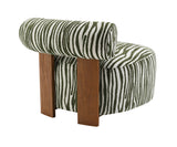 Niobe Green Accent Chair - Ornate Home
