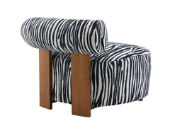 Niobe Midnight Blue Accent Chair - Ornate Home