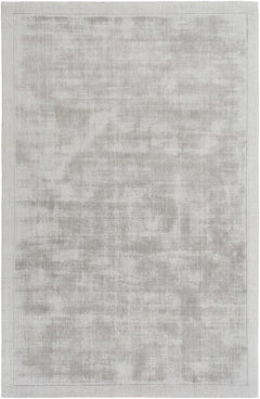 Niota Sheen Light Gray Premium Rug - Ornate Home