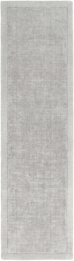 Niota Sheen Light Gray Premium Rug - Ornate Home
