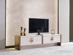 Nirvana Beige Tv Stand - Ornate Home