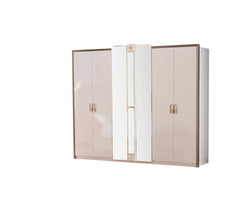 Nirvana Beige Wardrobe - Ornate Home