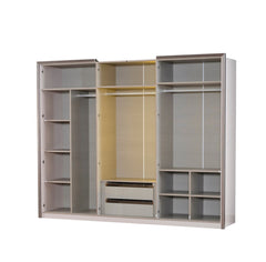 Nirvana Beige Wardrobe - Ornate Home
