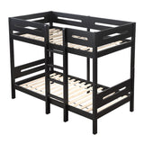Nissa Black Bunk Bed - Ornate Home
