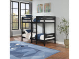 Nissa Black Bunk Bed - Ornate Home