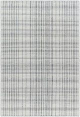 Nissa Blue Gray Checkered Area Rug - Clearance - Ornate Home