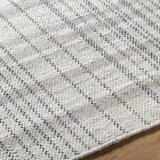 Nissa Blue Gray Checkered Area Rug - Clearance - Ornate Home