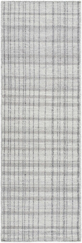 Nissa Blue Gray Checkered Area Rug - Clearance - Ornate Home