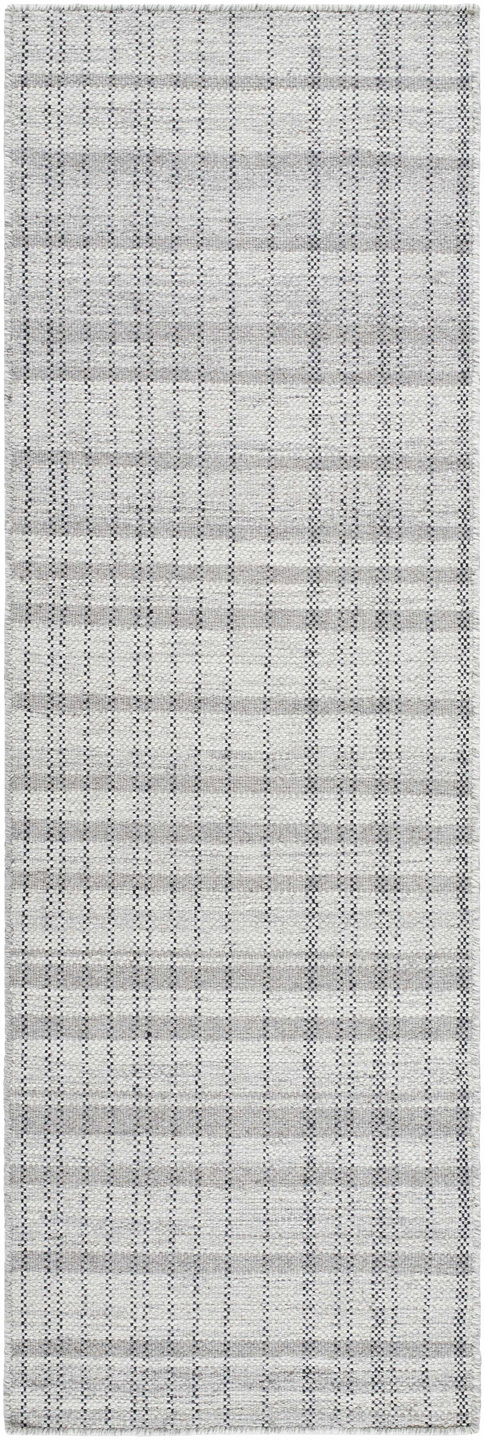 Nissa Blue Gray Checkered Area Rug - Clearance - Ornate Home