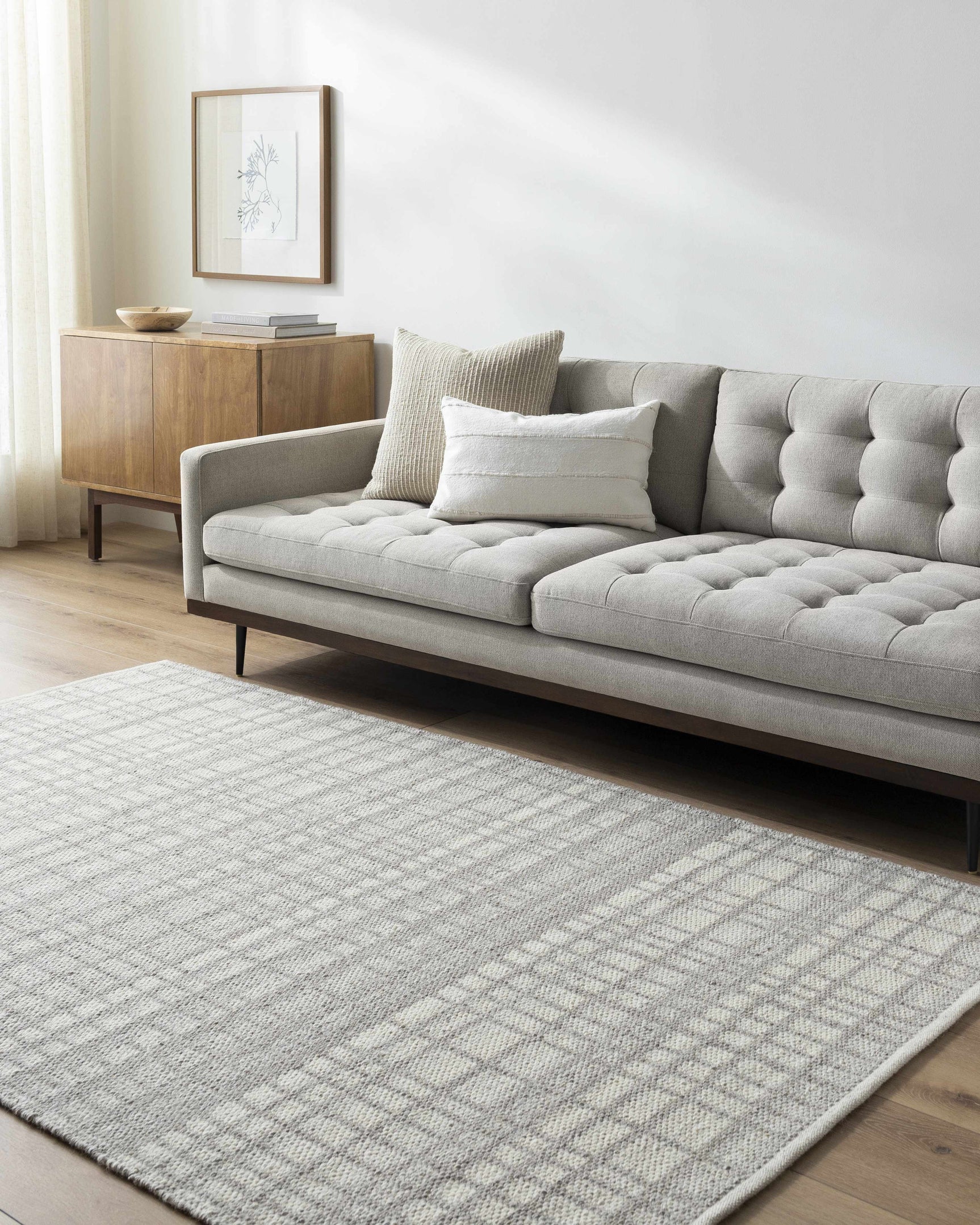 Nissa Light Gray Area Rug - Clearance - Ornate Home