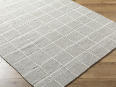 Nissa Sterling Gray Area Rug - Ornate Home