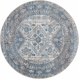 Nisula Traditional Blue Rug - Ornate Home