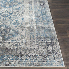 Nisula Traditional Blue Rug - Ornate Home