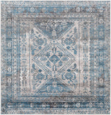 Nisula Traditional Blue Rug - Ornate Home