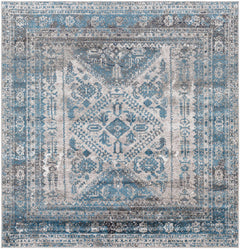 Nisula Traditional Blue Rug - Ornate Home