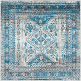 Nisula Traditional Blue Rug - Ornate Home