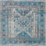 Nisula Traditional Blue Rug - Ornate Home