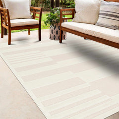Nita Cream Outdoor Rug - Clearance - Ornate Home