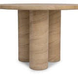 Niva Warm Sandstone Outdoor Dining Table - Ornate Home