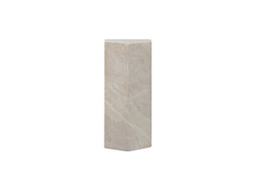 Nix Cream Outdoor Side Table - Ornate Home
