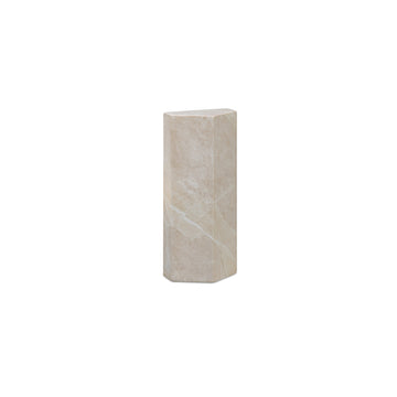 Nix Cream Outdoor Side Table - Ornate Home