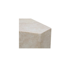 Nix Cream Outdoor Side Table - Ornate Home