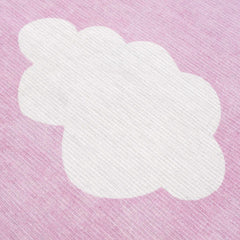 Nizar Pink Cloud Washable Kids Rug - Clearance - Ornate Home