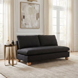 Noara Black & Brass Accent Table - Ornate Home