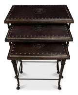 Noble Brown Nesting Tables (Set of 3) - Ornate Home