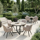 Noctan Black Dining Table